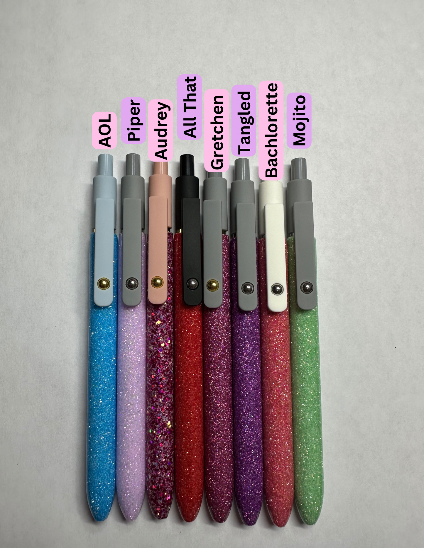 Clip Pens- Ready To Ship
