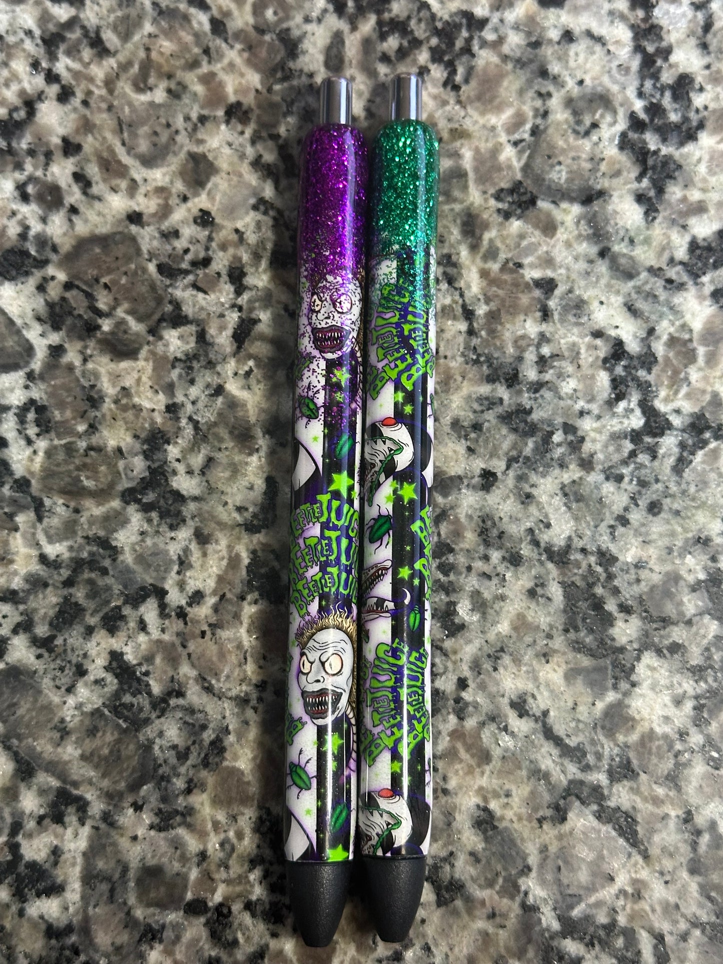 Cute Horror Pens/Glitter Pens /Refillable Gel Pens