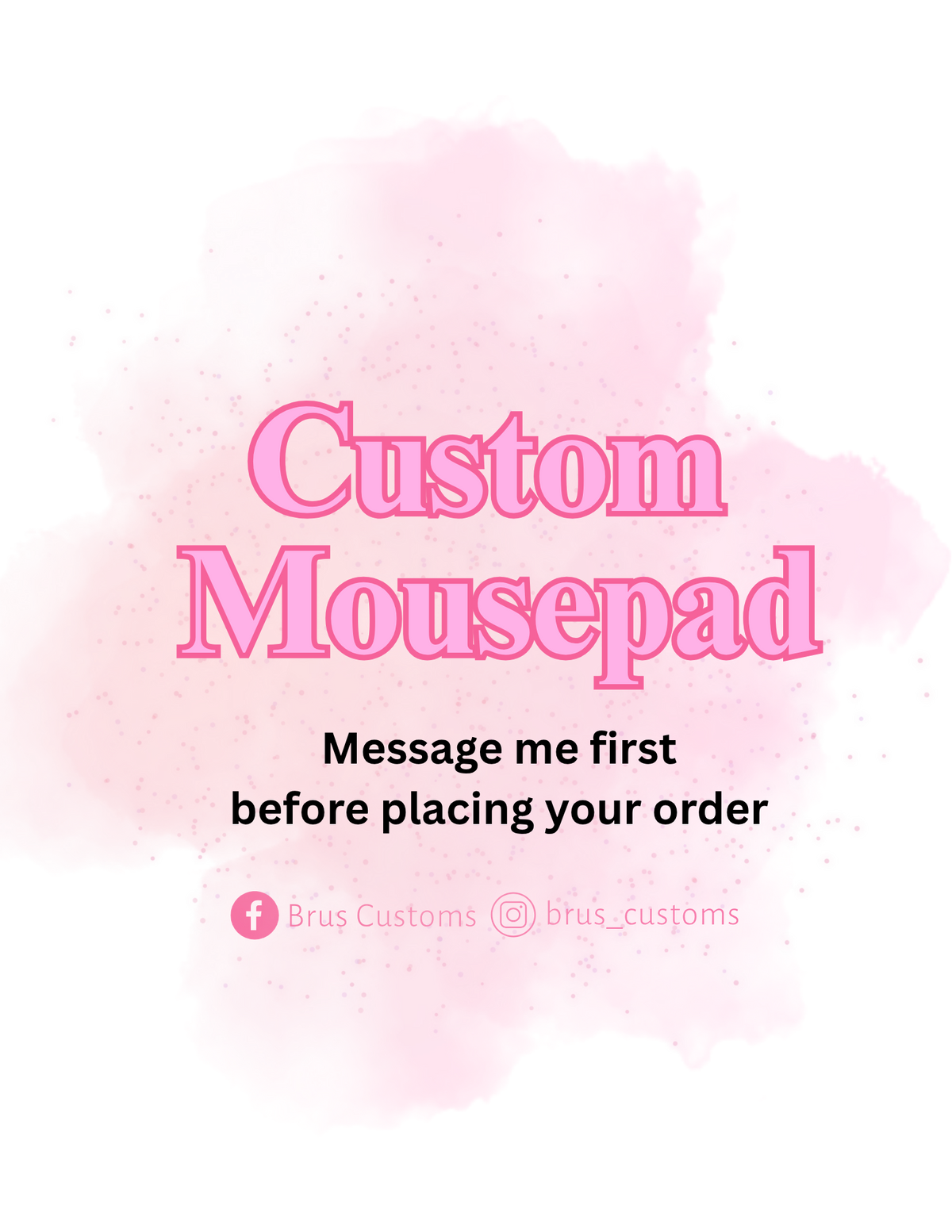 Custom Mousepad