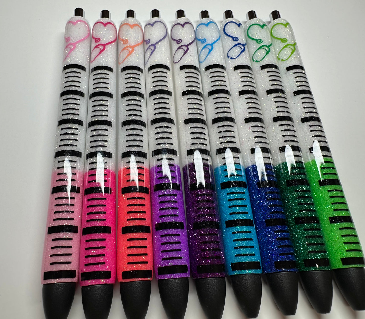 Medical Syringe Glitter Pens