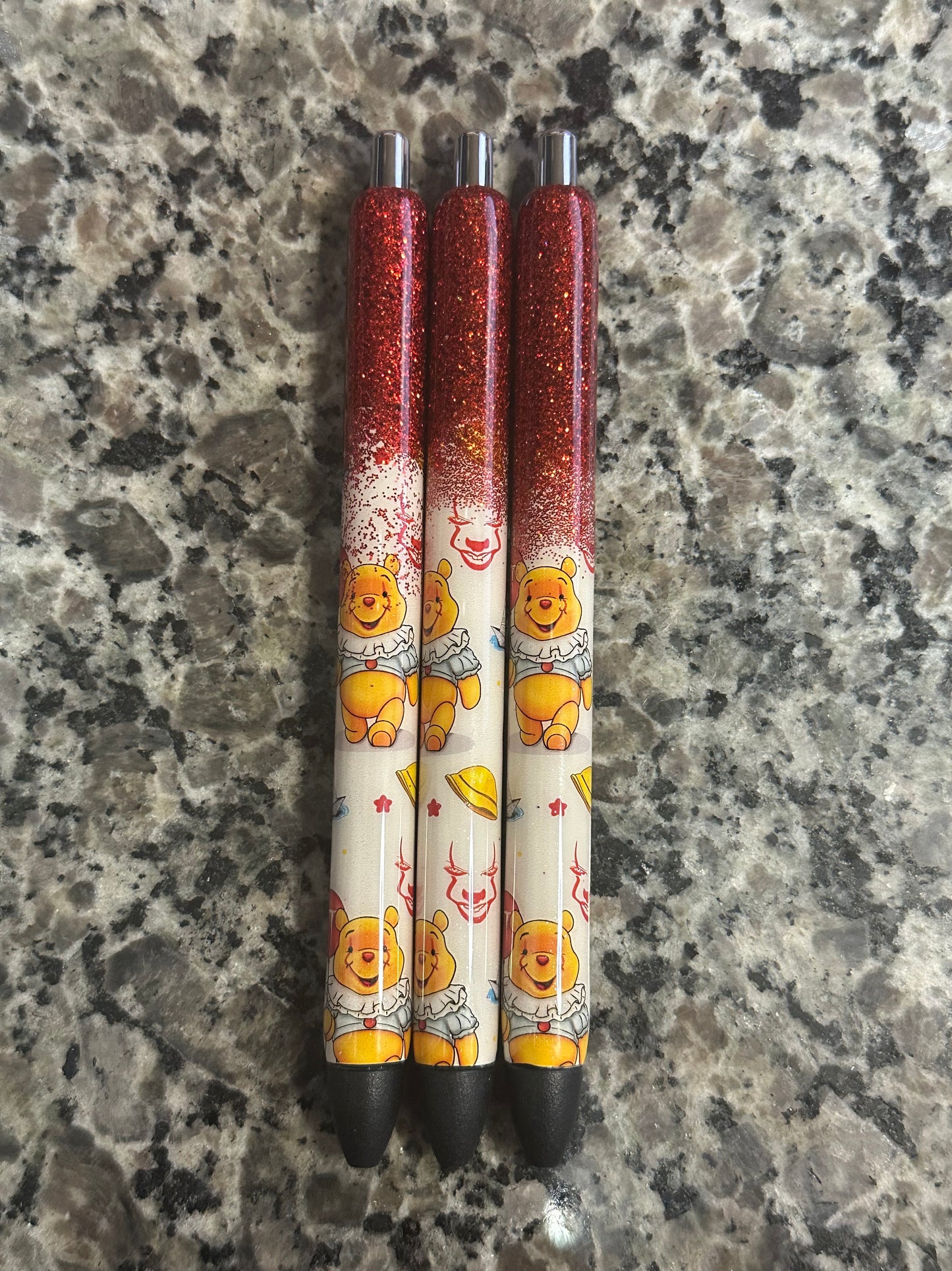 Cute Horror Pens/Glitter Pens /Refillable Gel Pens