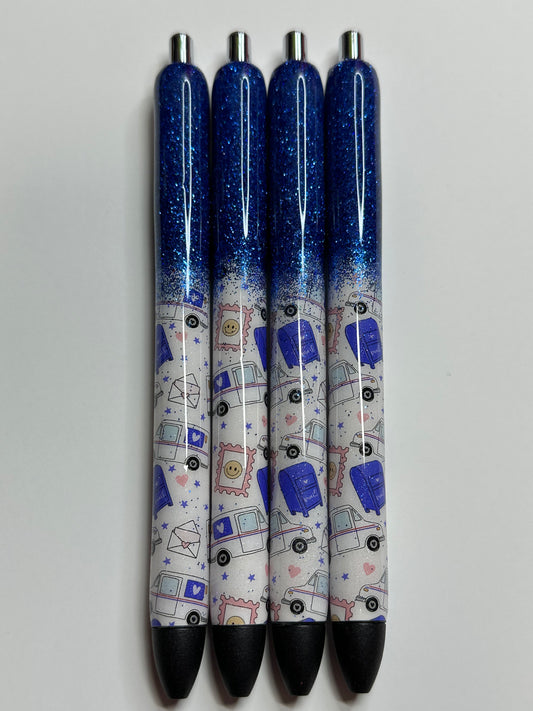 Mail Glitter Pen Ready to Ship