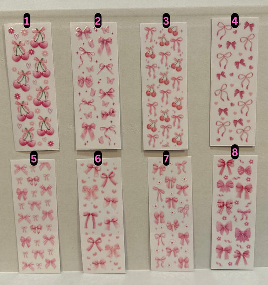 Cherry & Bows- Create Your Own Pen