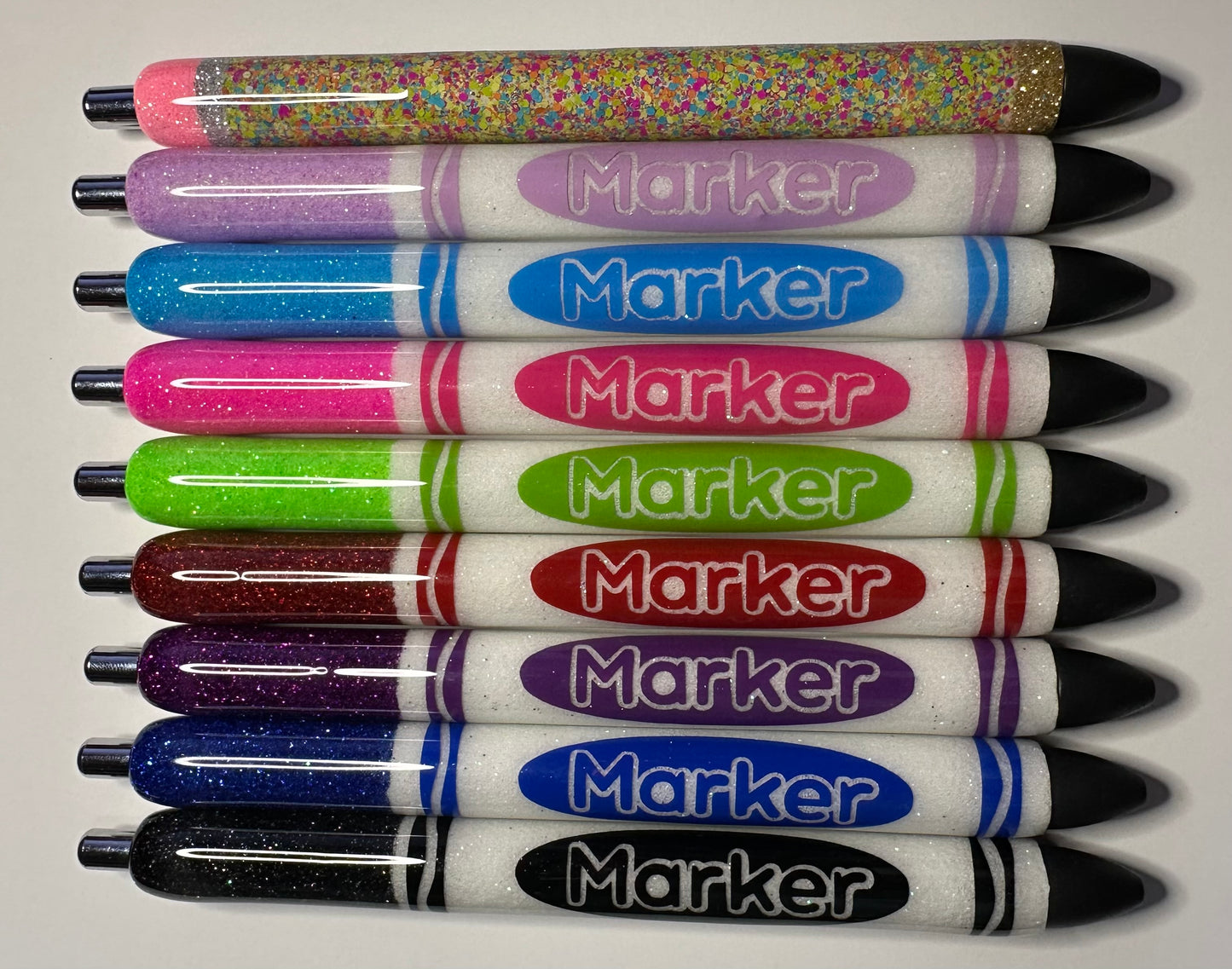 Marker Glitter Pens/ Epoxy Pens/ Teacher Gifts