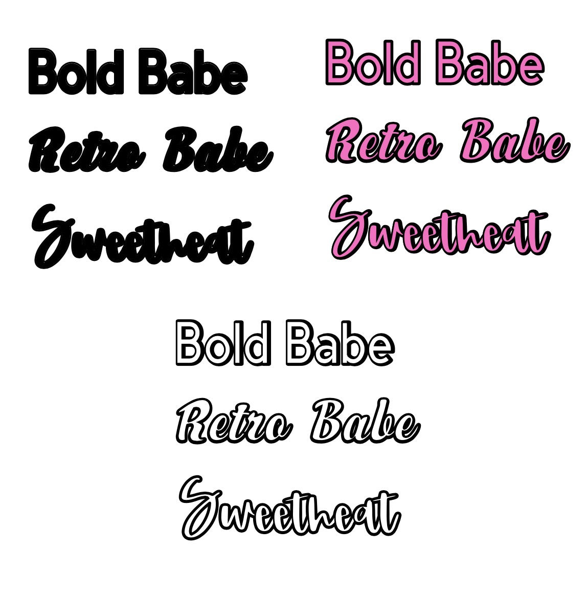 Pink Bow Chapstick Holders