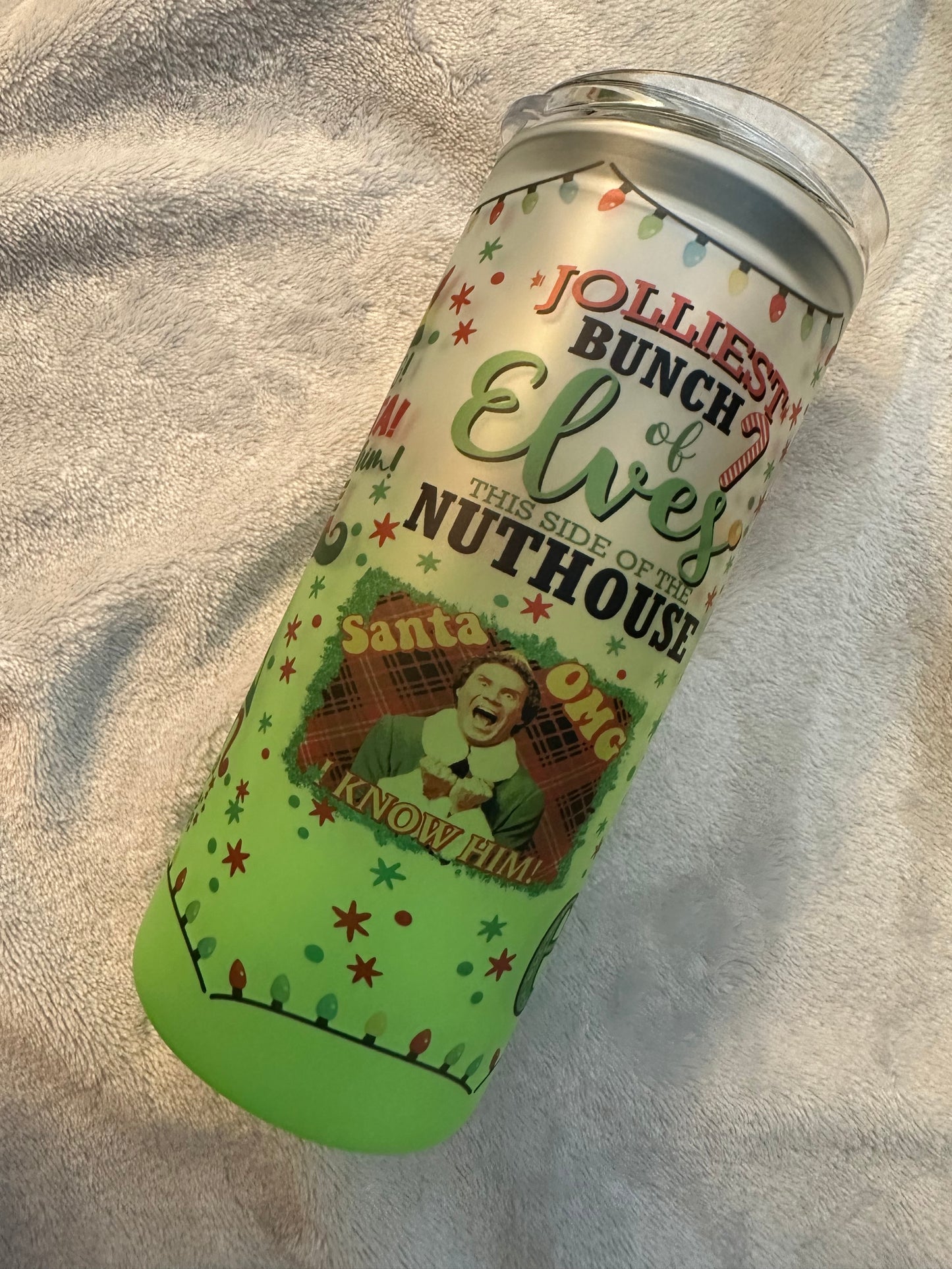 Christmas Glass Tumblers