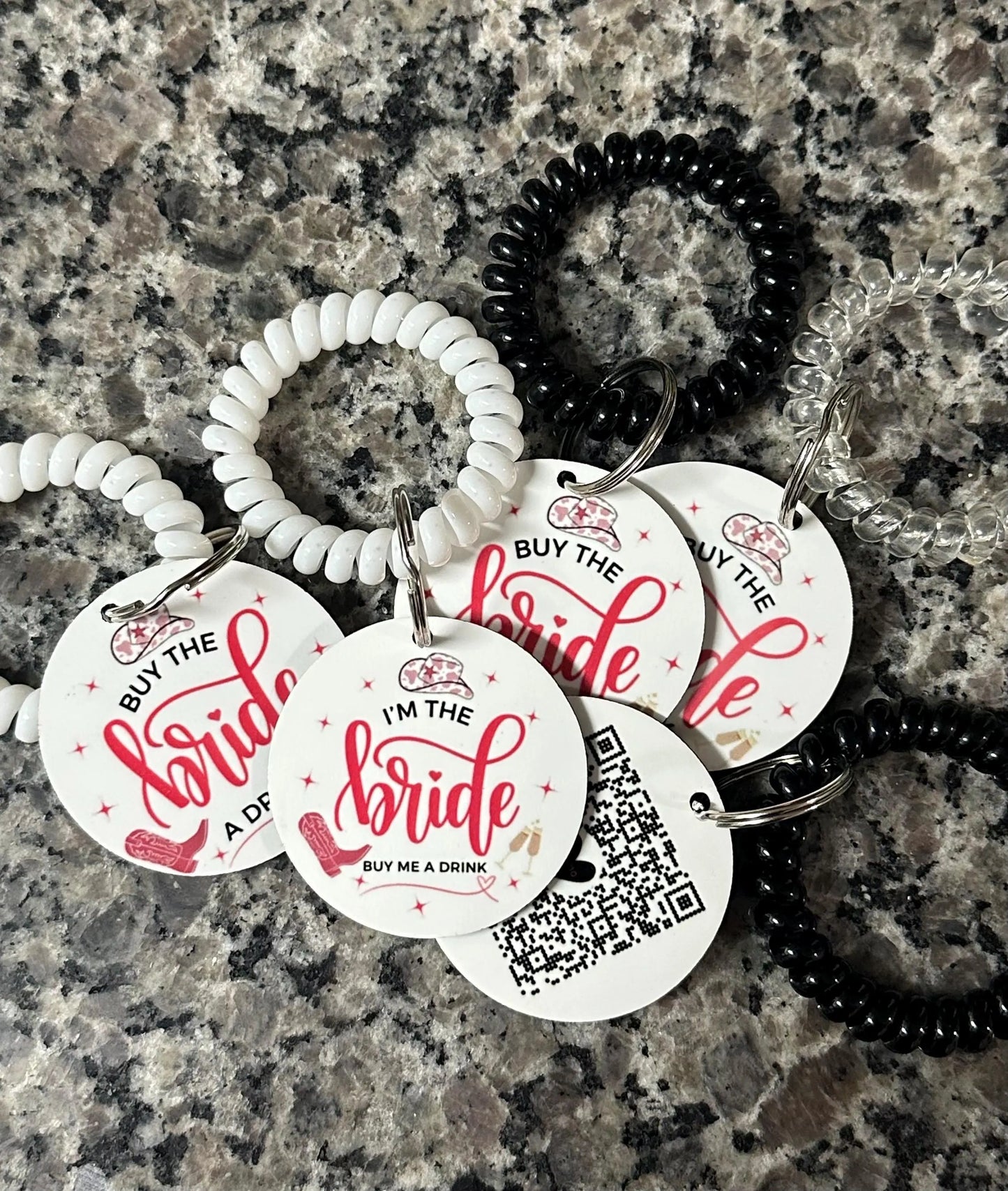 Buy the Bride a Drink-Pink Cowgirl Theme/ Buy the Bride/Groom a Drink/Venmo/CashApp Bachelorette/Blachor Party-