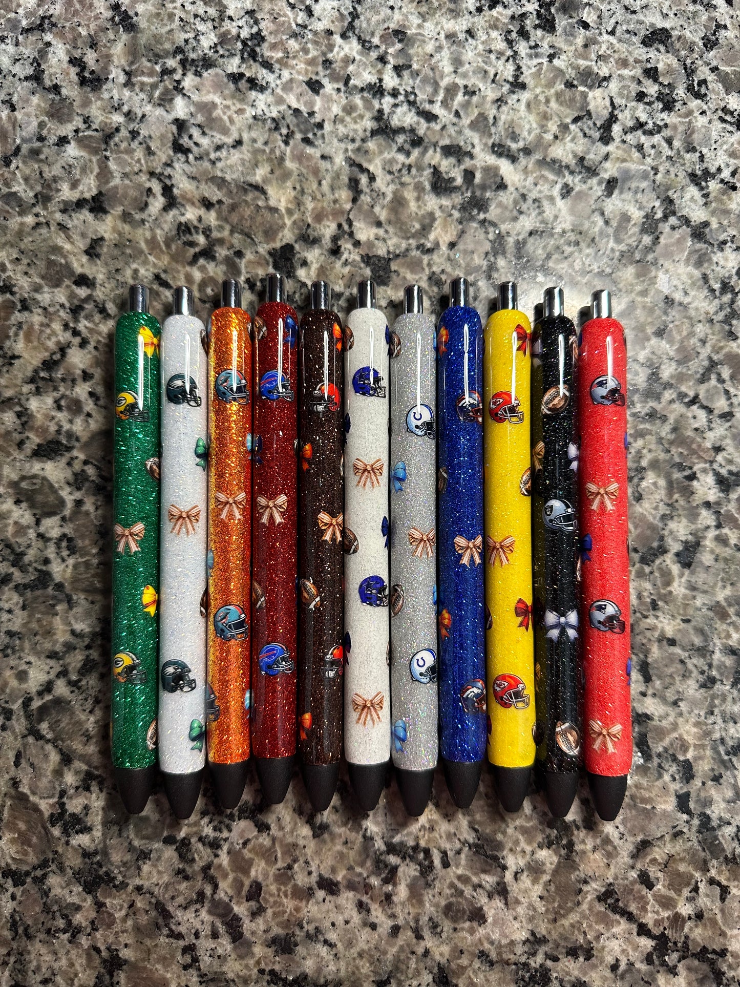 Football Ready to Ship Pens