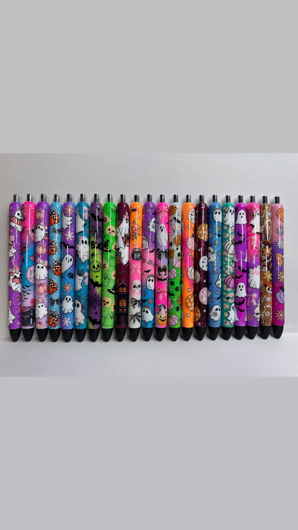Halloween  Pens  / Glitter Pens /Refillable Gel Pens