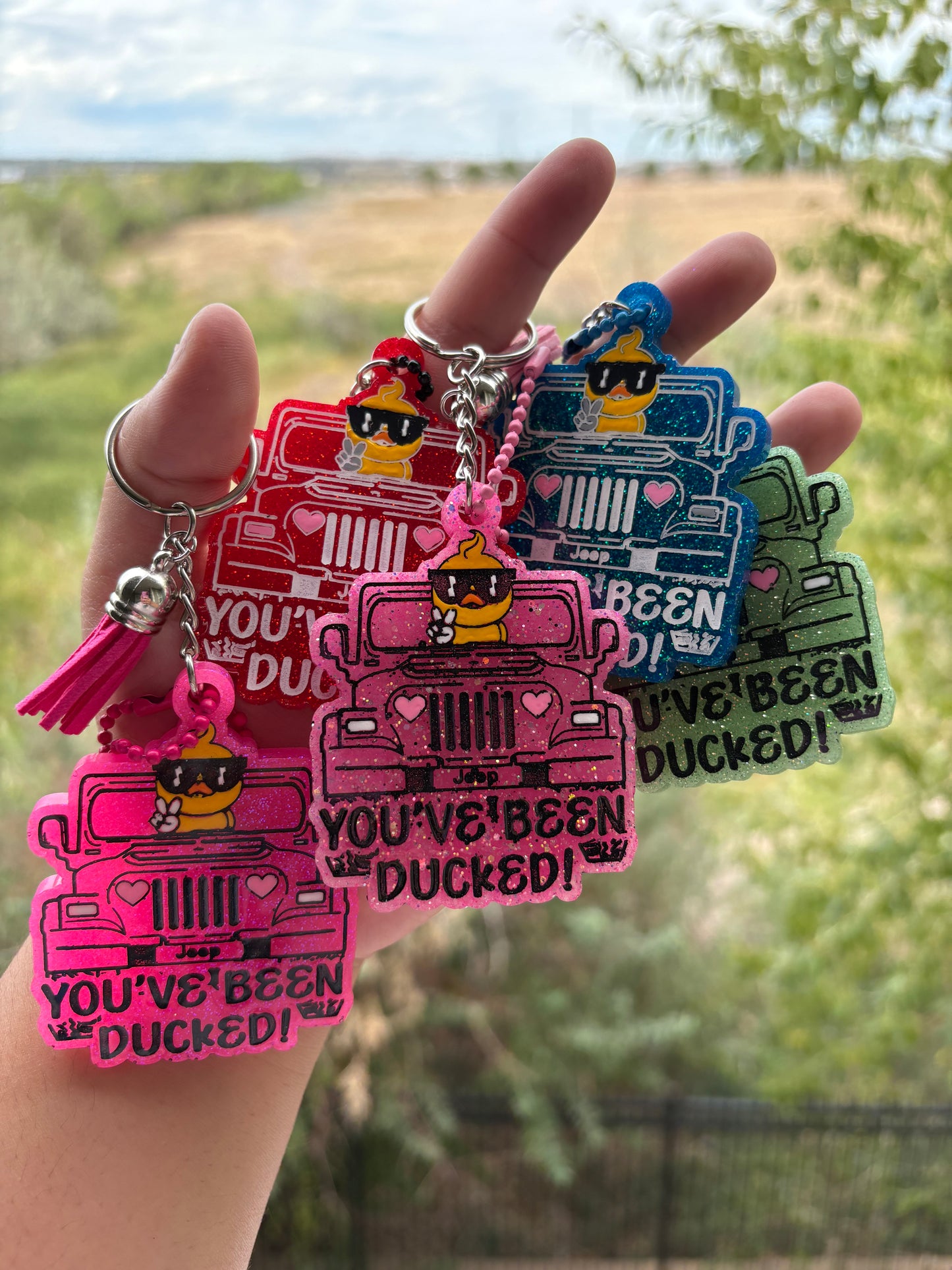 You’ve been Duck Keychain