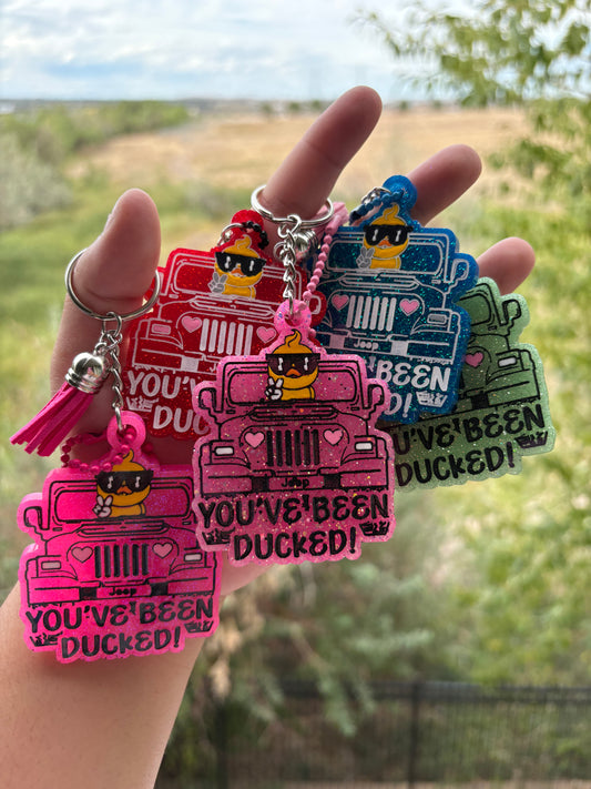 You’ve been Duck Keychain