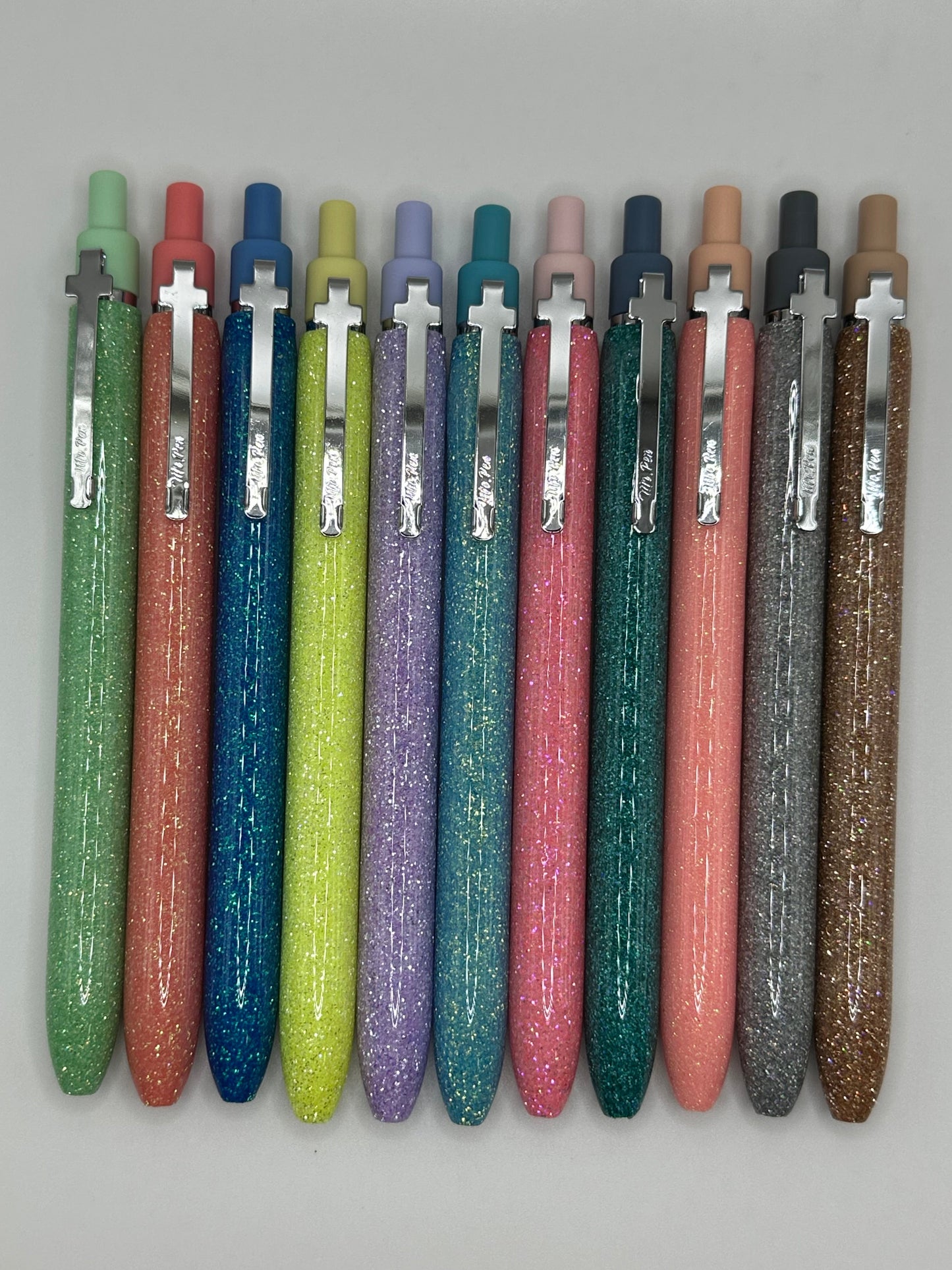 Cross Clip Glitter Pens