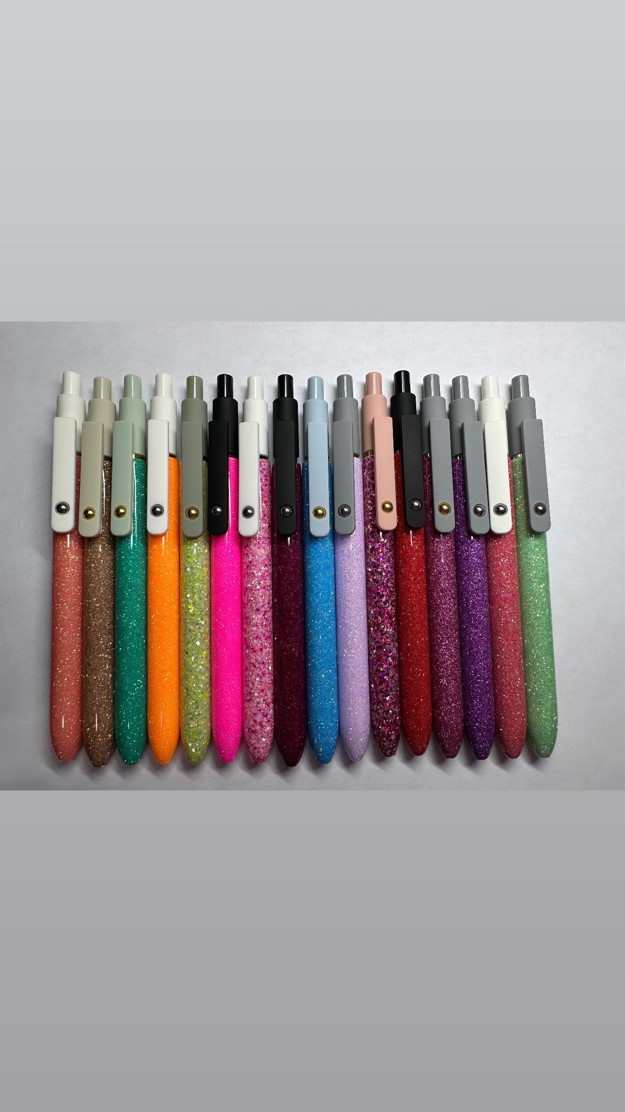 Clip Glitter Pens