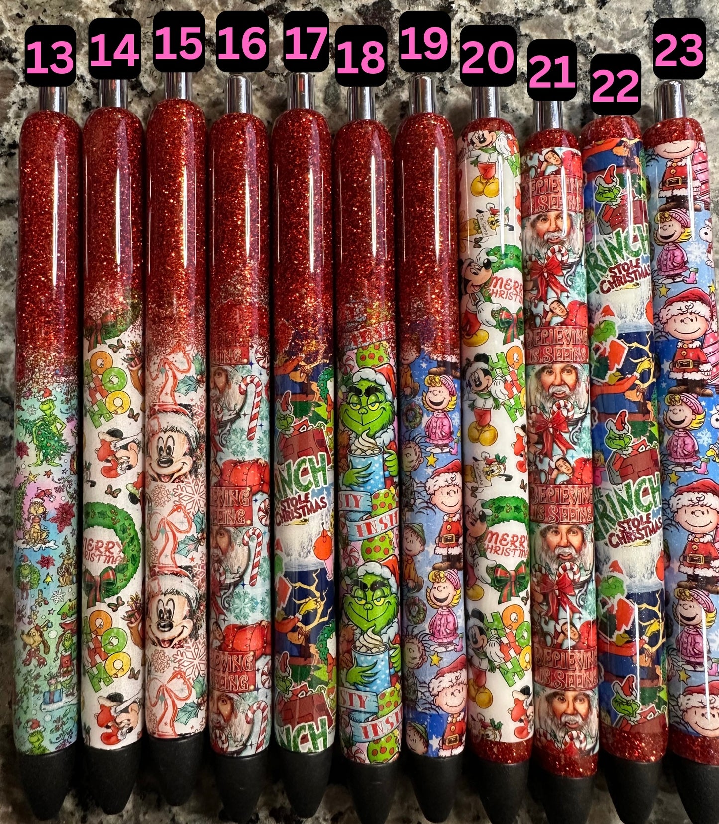 Christmas Pens