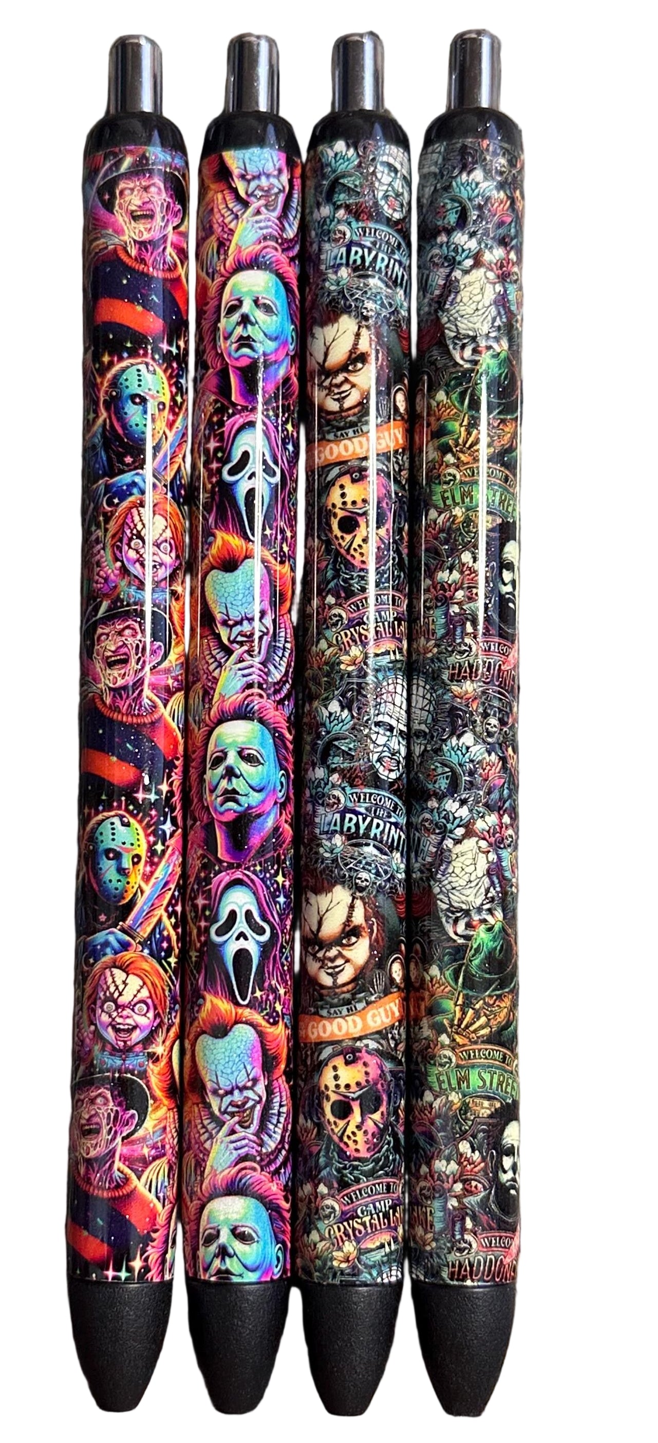 Horror Pens/ Refill ink gel pens/ Gel pens