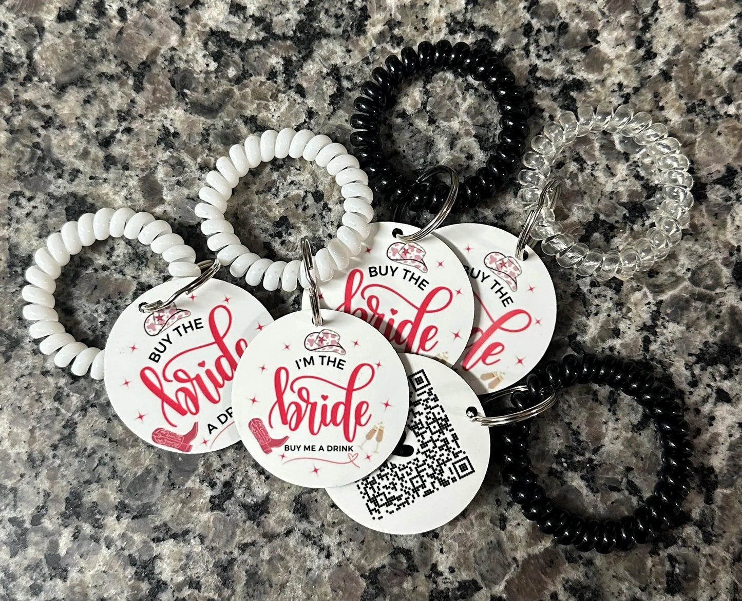 Buy the Bride a Drink-Pink Cowgirl Theme/ Buy the Bride/Groom a Drink/Venmo/CashApp Bachelorette/Blachor Party-