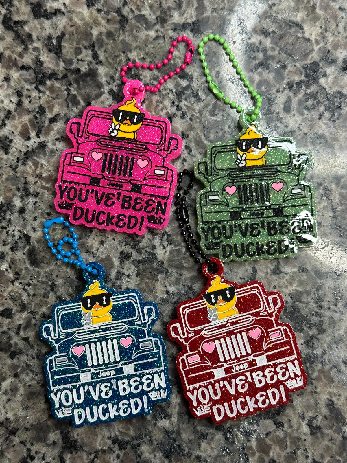 You’ve been Duck Keychain