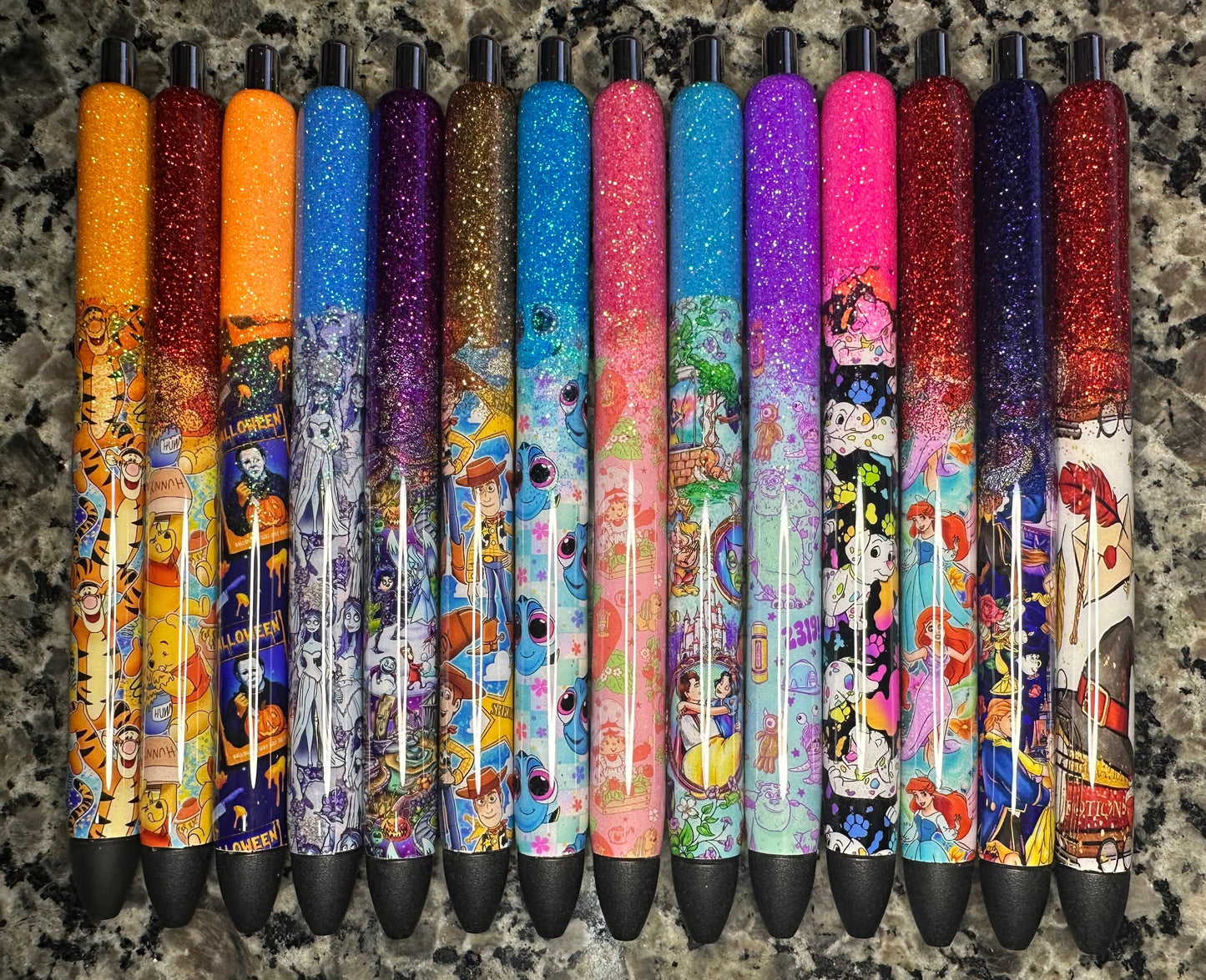 RTS Character Gel Pens/Glitter Pens /Refillable Gel Pens