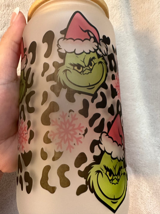 Grinch glass