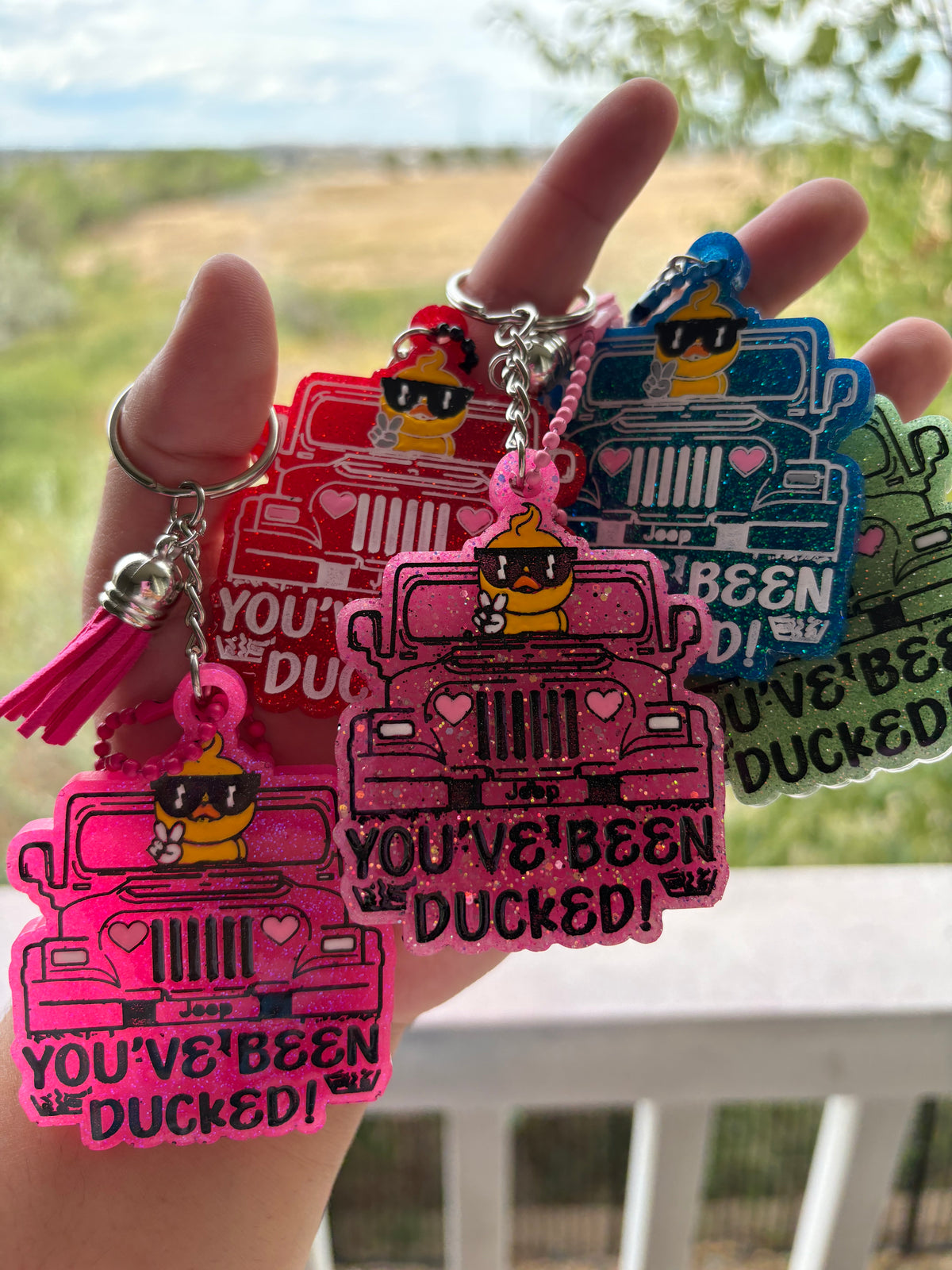 You’ve been Duck Keychain