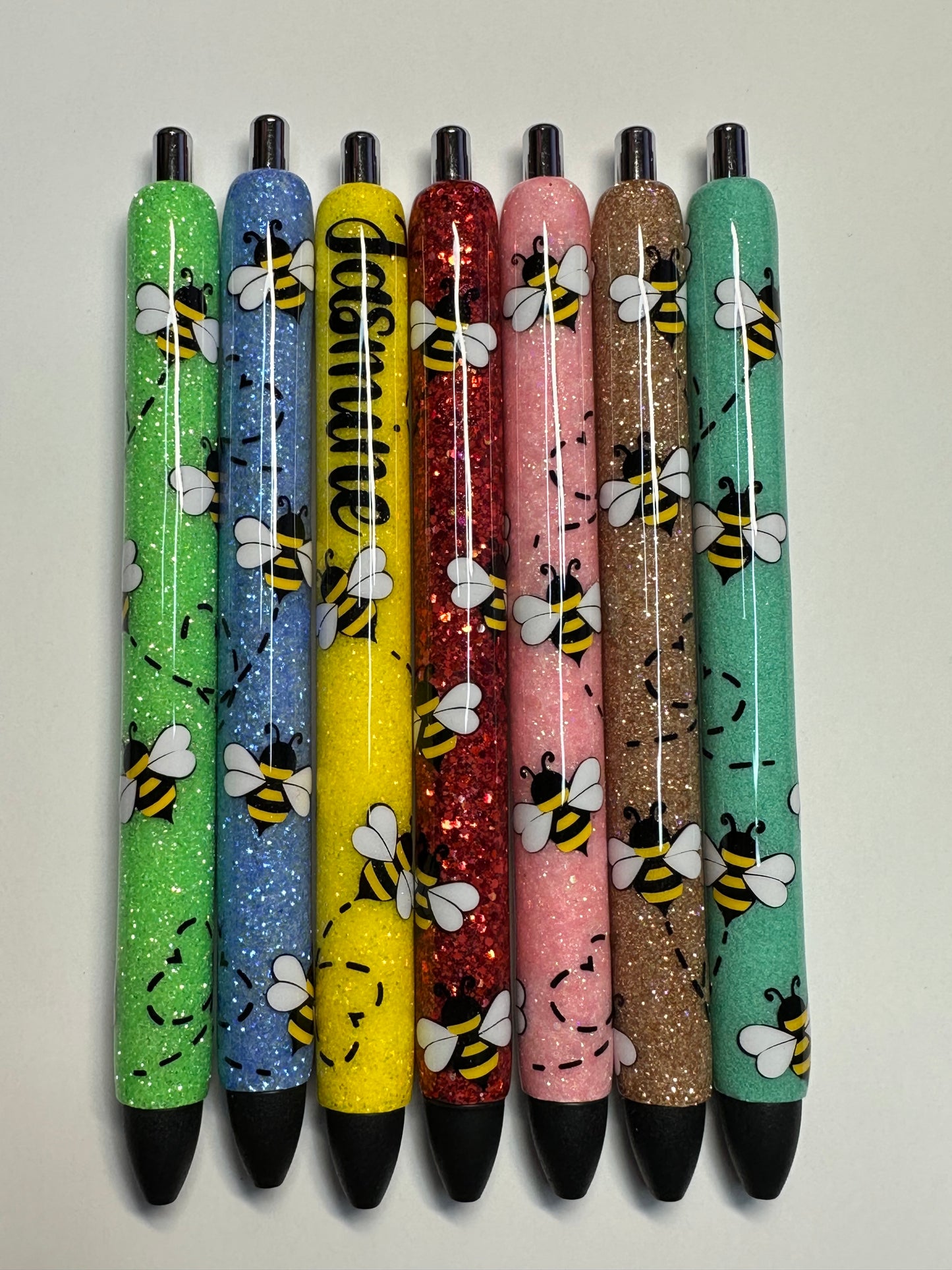 Bee Glitter Pens