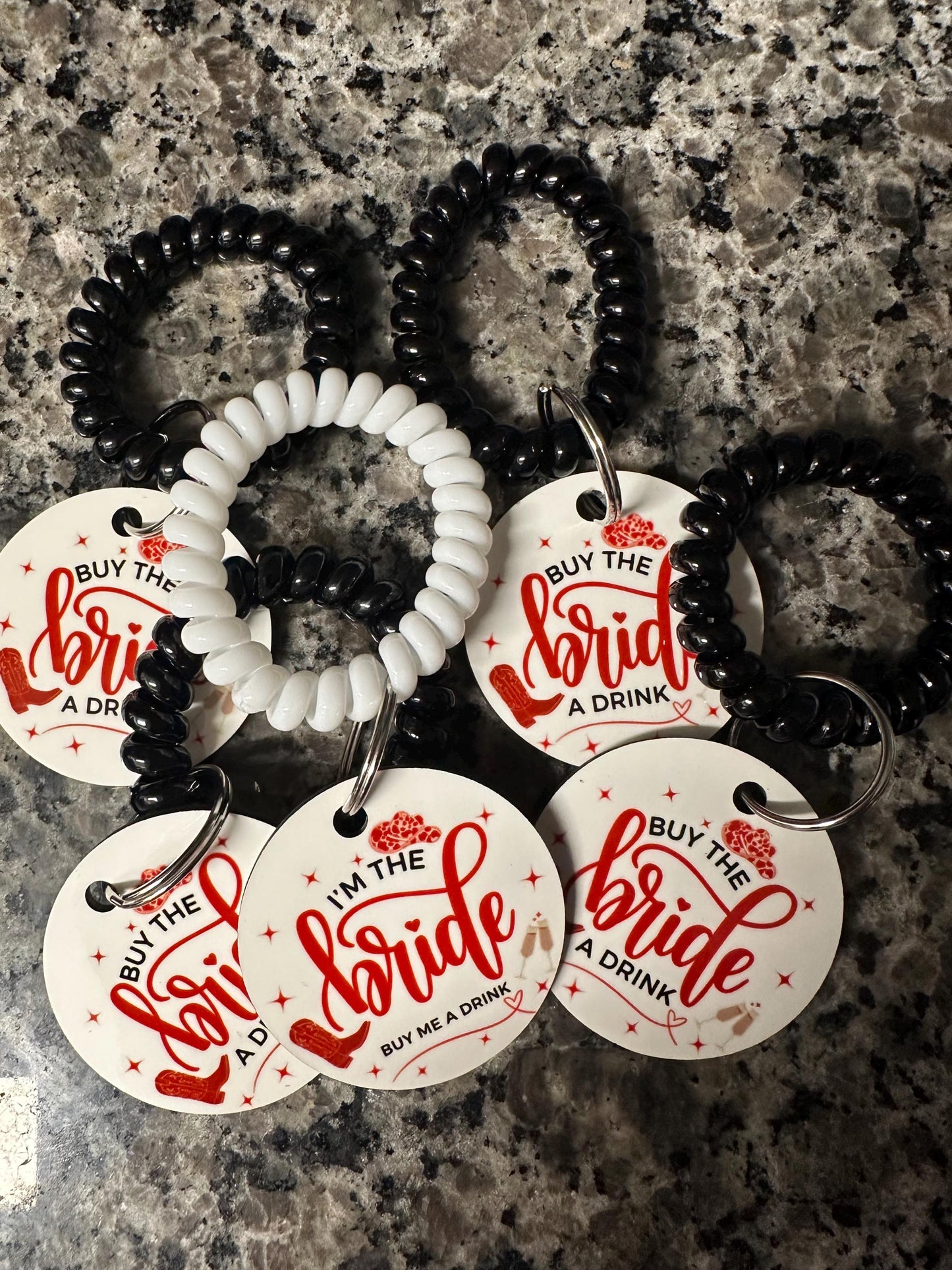 Red Cowgirl Theme Buy the Bride a Drink/ Buy the Bride/Venmo/CashApp Bachelorette Party