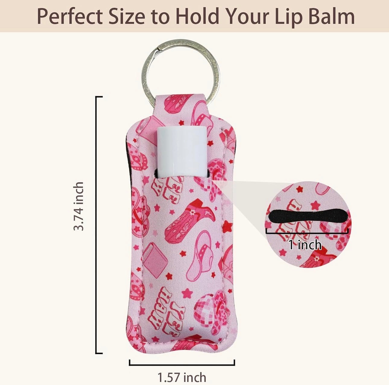 Cowgirl Chapstick Holder