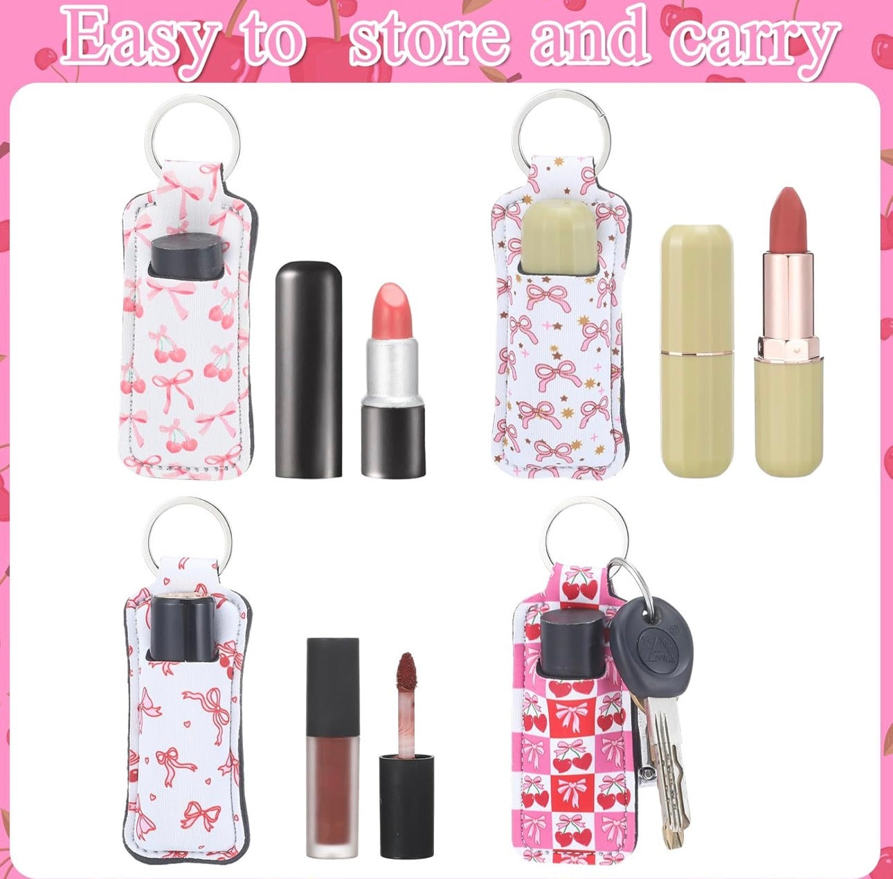 Cherry Chapstick Holder