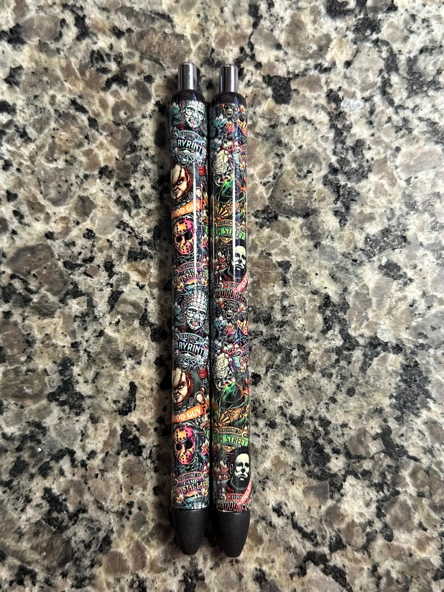 Horror Pens/ Refill ink gel pens/ Gel pens