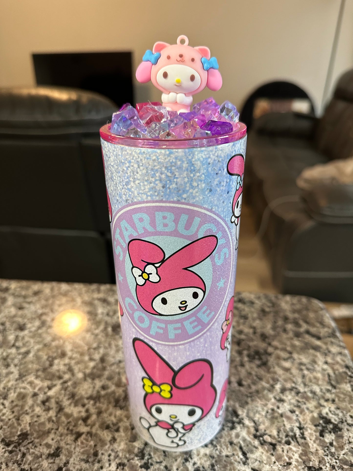 20oz Tumblers w/matching Toppers