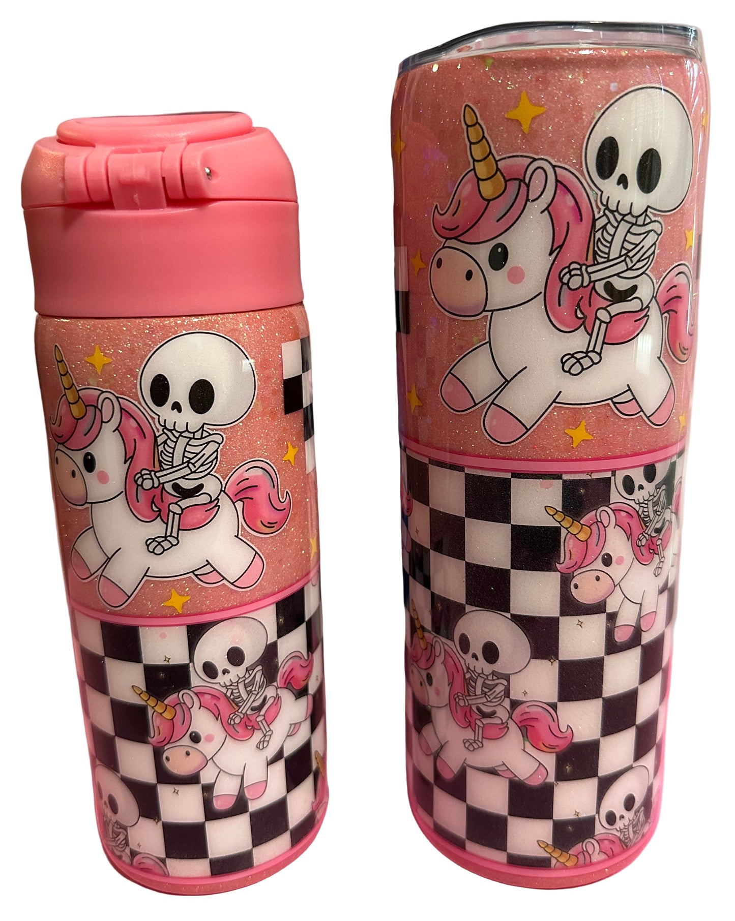 Retro Unicorn Mama & Mini Set