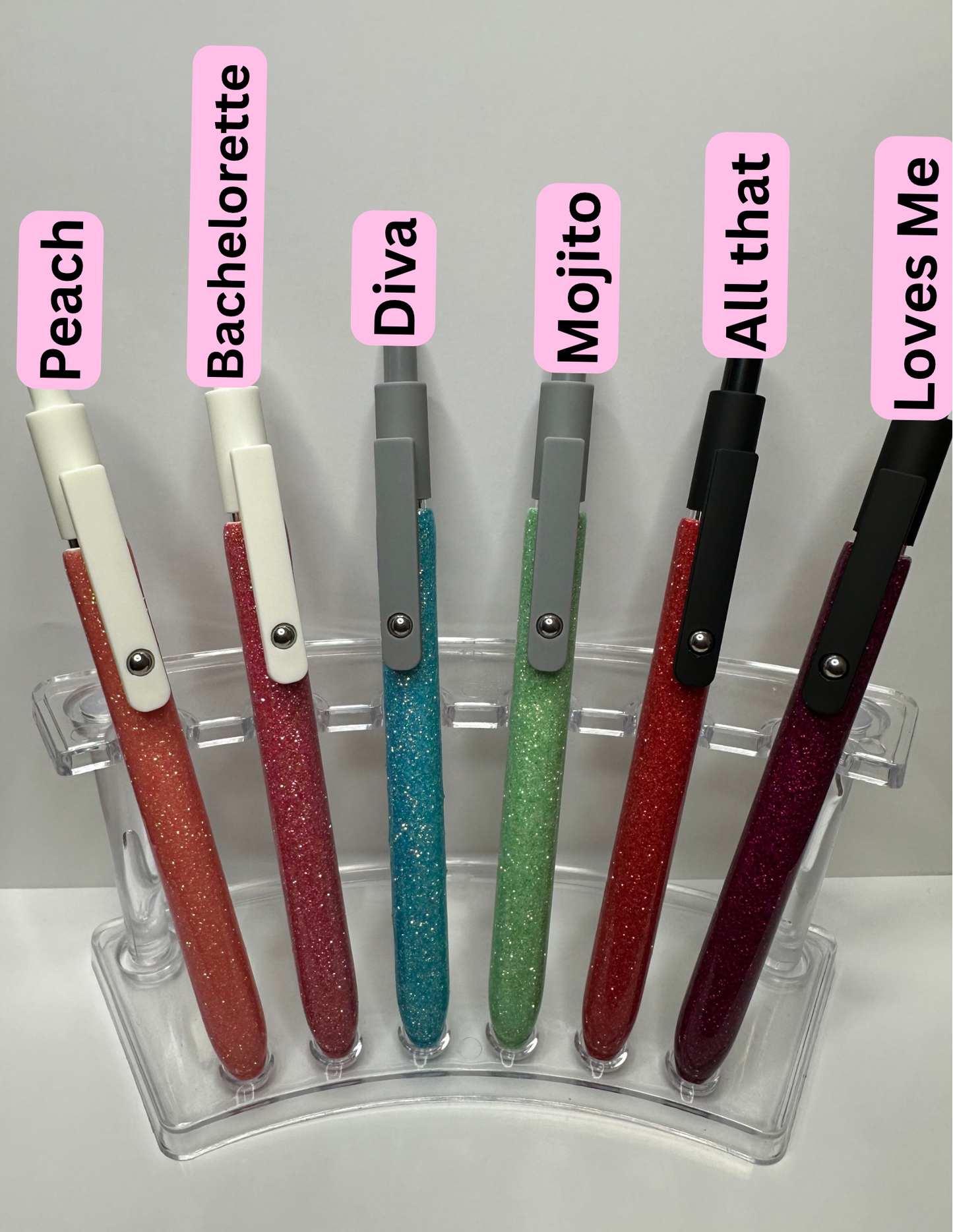 Clip Glitter Pens