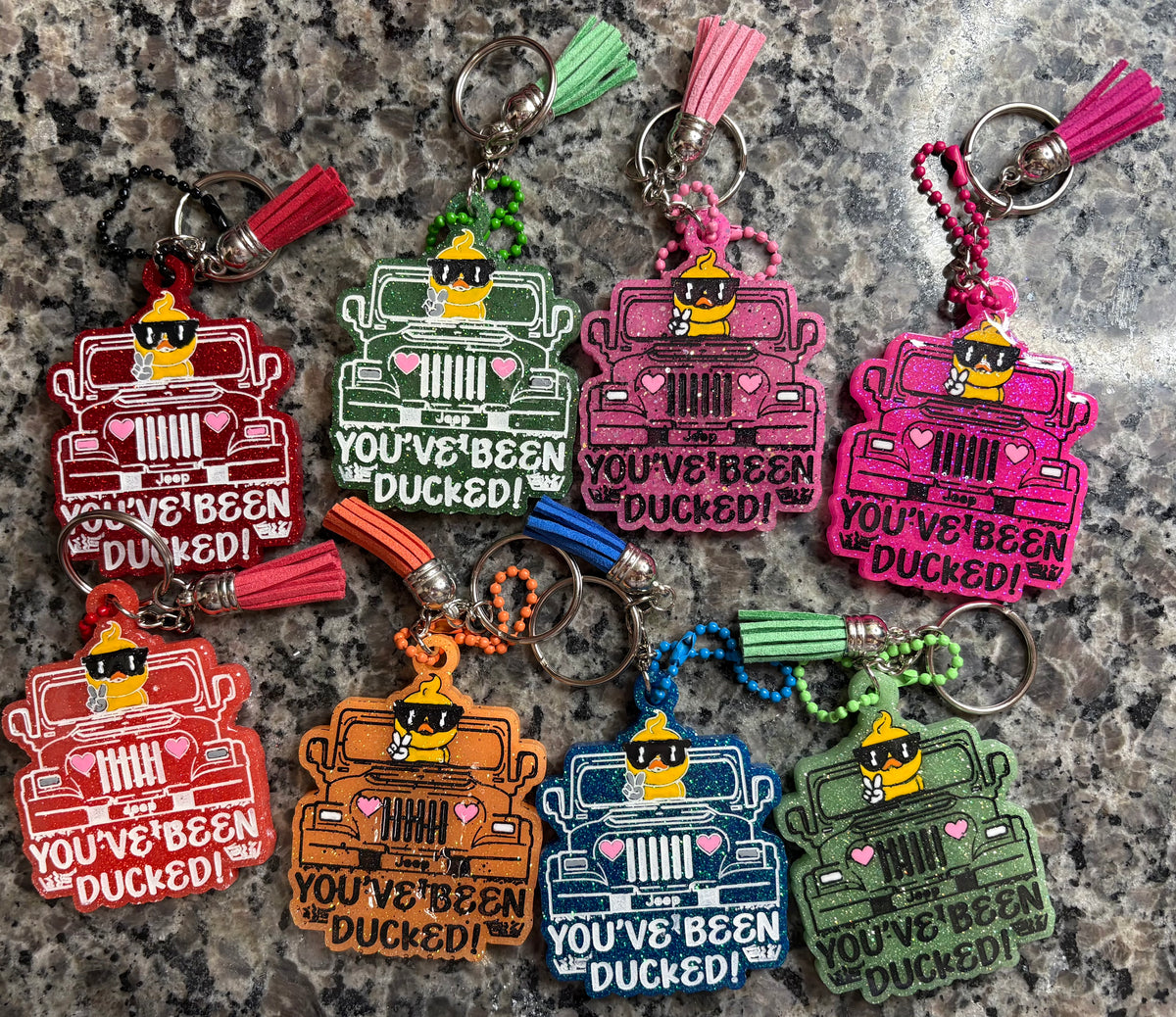 You’ve been Duck Keychain