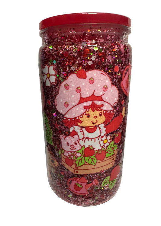 Strawberry Snowglobe Cup