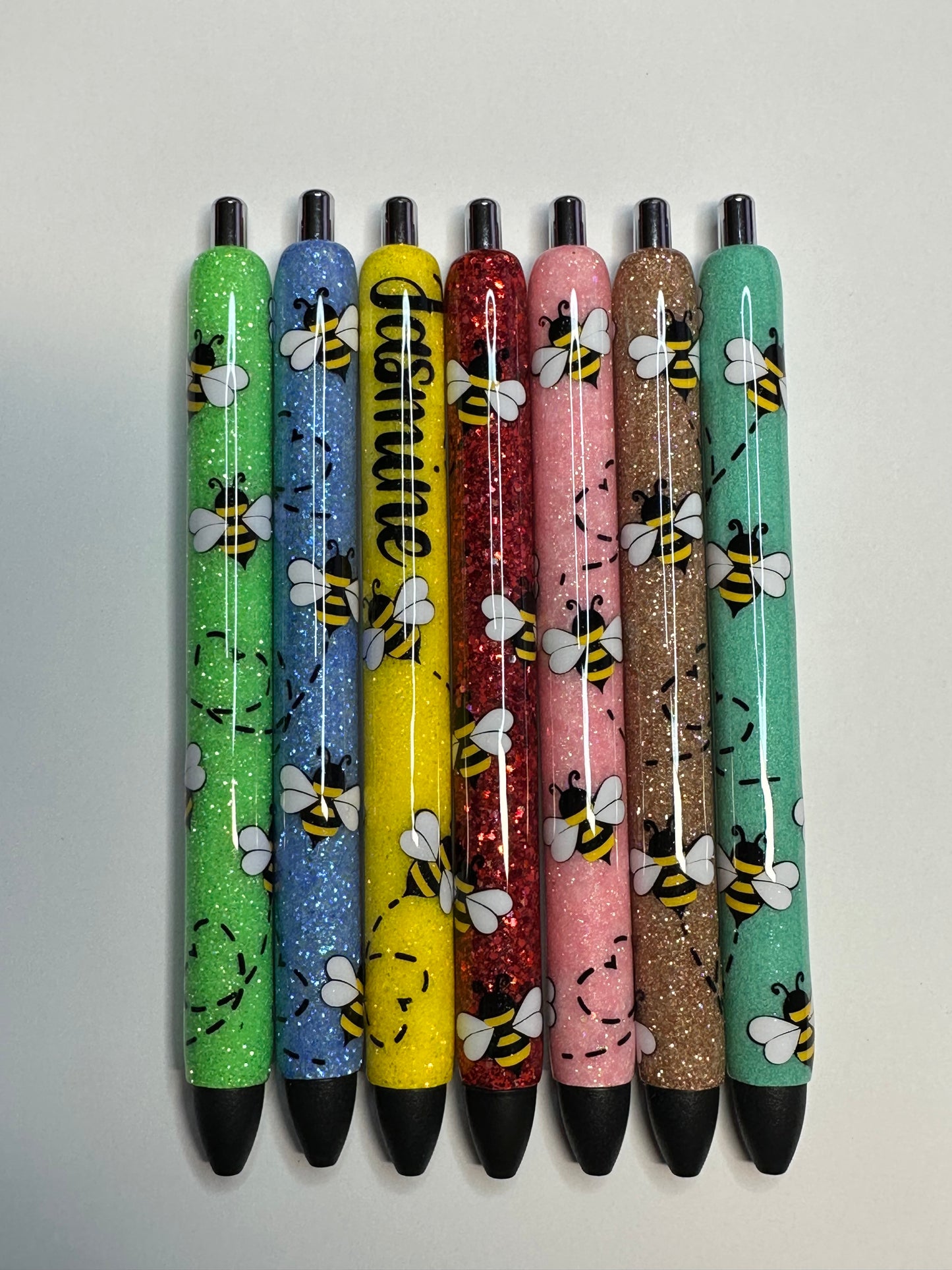 Bee Glitter Pens