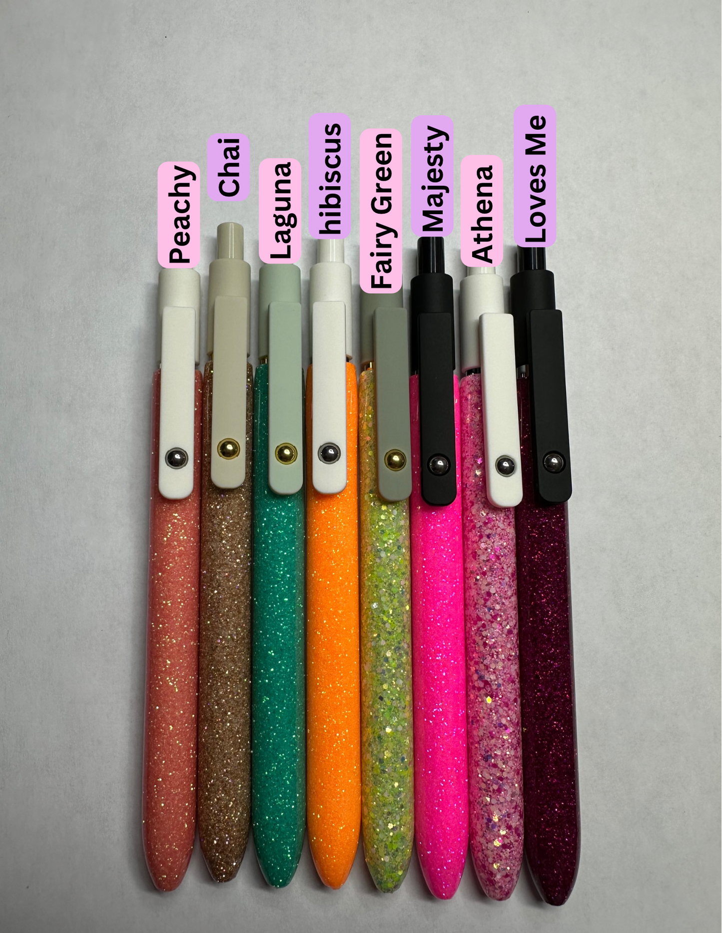 Clip Pens- Ready To Ship
